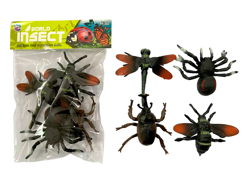 4PCS Insect Toy Set