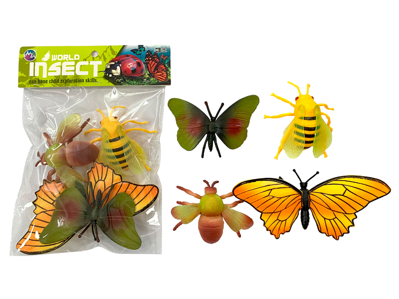 4PCS Insect Toy Set