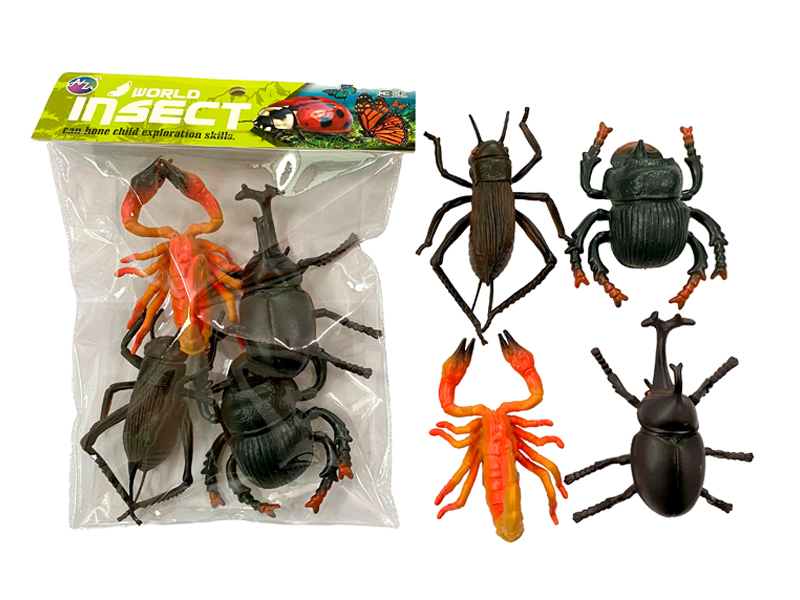 4PCS Insect Toy Set