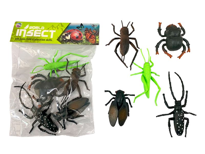 6PCS Insect Toy Set