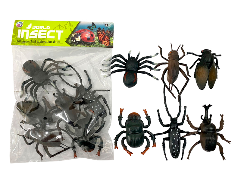 6PCS Insect Toy Set