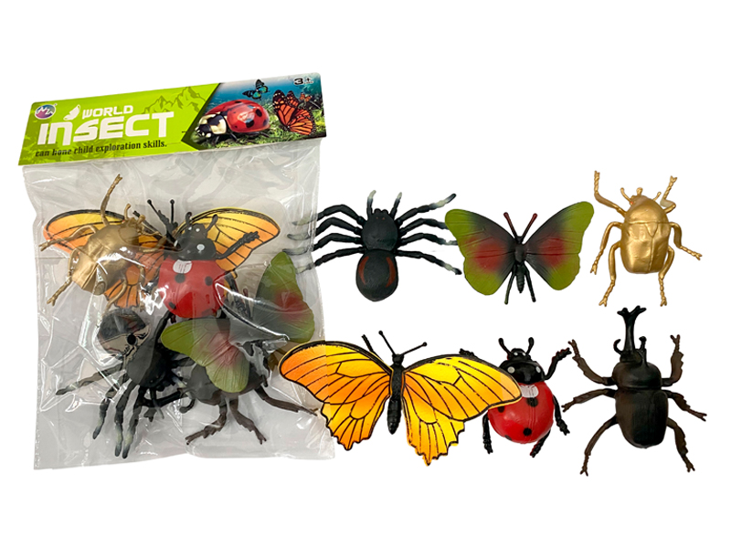 6PCS Insect Toy Set