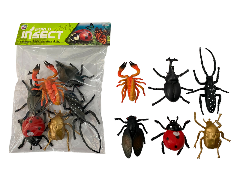 6PCS Insect Toy Set