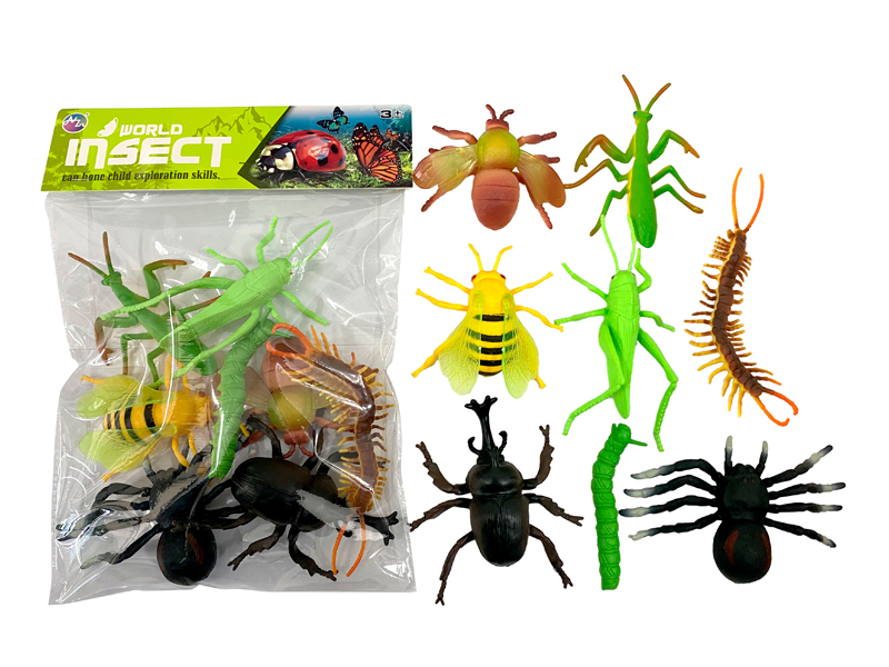 8PCS Insect Toy Set