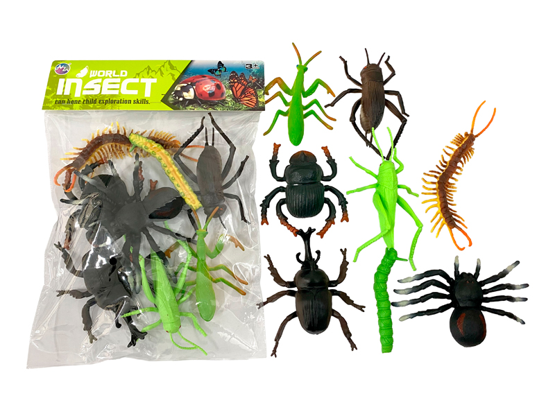 8PCS Insect Toy Set