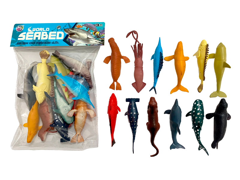 12PCS Ocean Toy Set