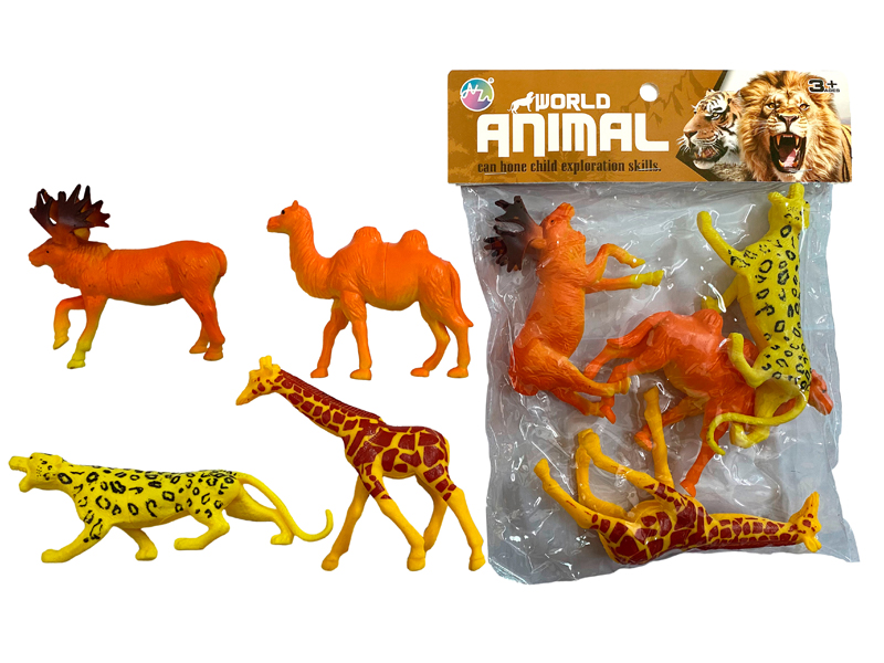 4PCS Six Inch Animal Toy Set