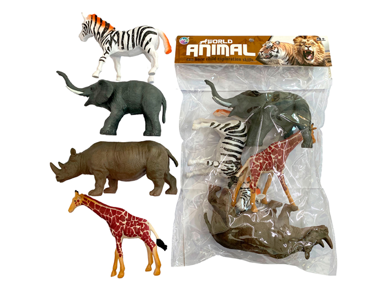 4PCS Nine Inch Animal Toy Set