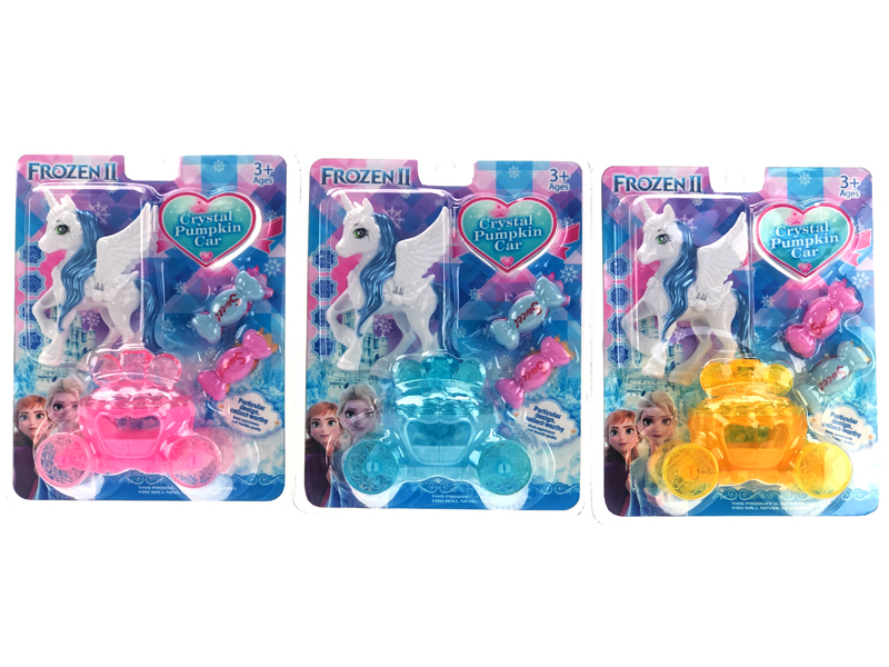 Pony Pumpkin Crystal Car