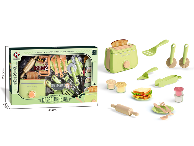 Bread Maker  Play Dough Set (Matcha Green)