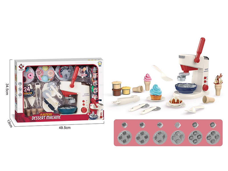Dessert Machine Play Dough Set (White)