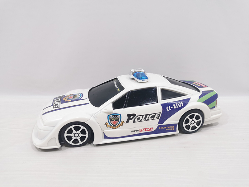 Friction Police Car