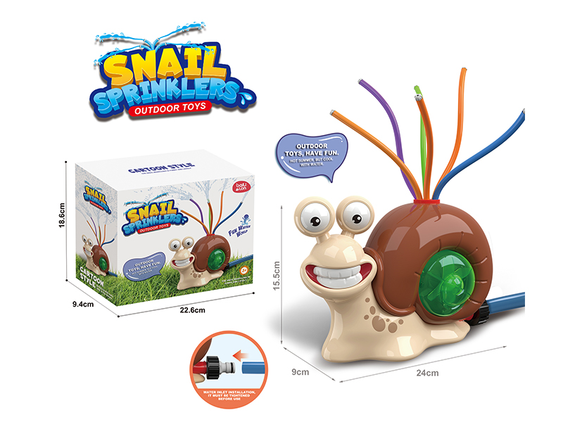 Snail Sprinkler Outdoor Toy