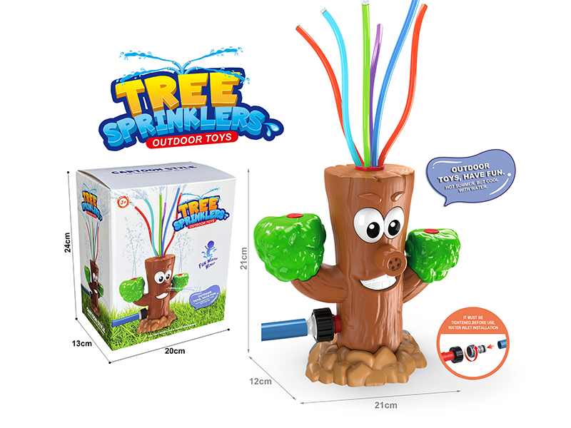Tree Head Sprinkler Outdoor Toy