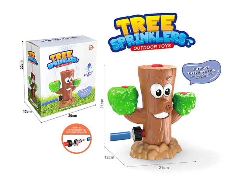 Tree Head Sprinkler Outdoor Toy