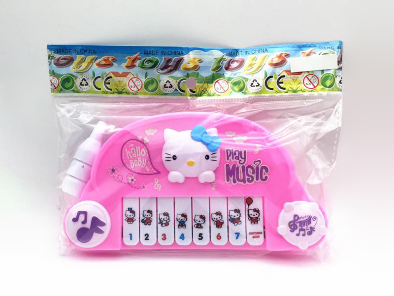 Hello Kitty Cartoon Music Electronic Organ