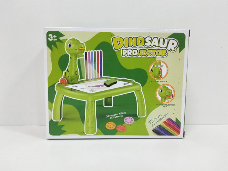 Dinosaur Projection Table With Light And Music