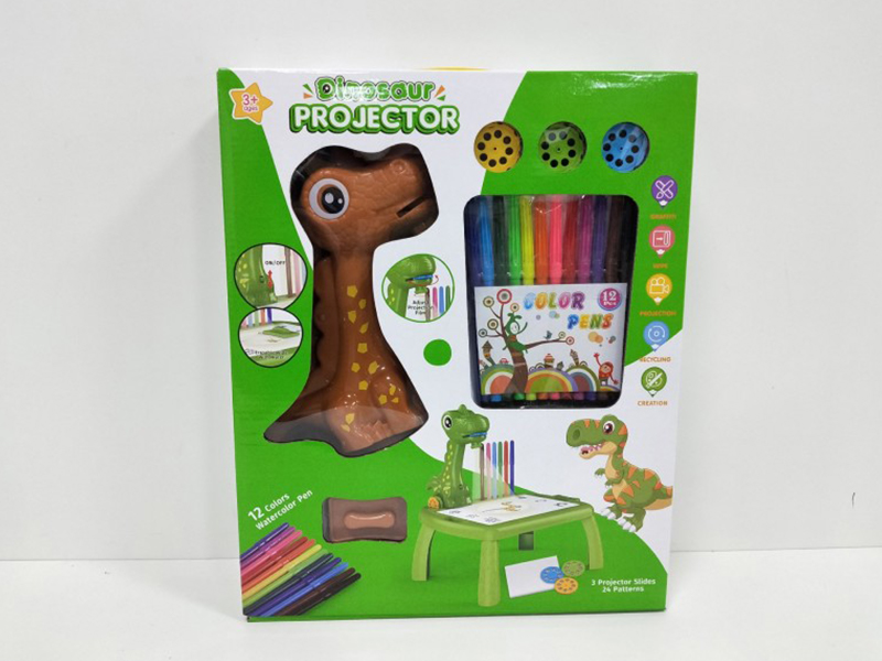 Dinosaur Projection Painting Table