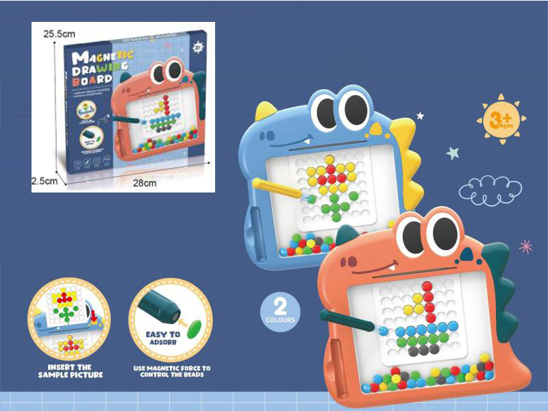 Magnetic Pen Table (Rabbit+Dinosaur)