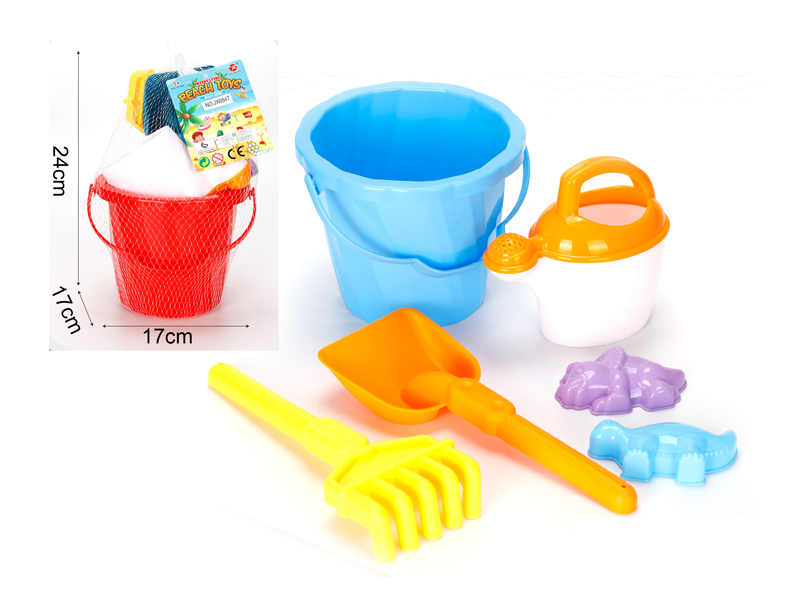 Beach Bucket Toy 6PCS