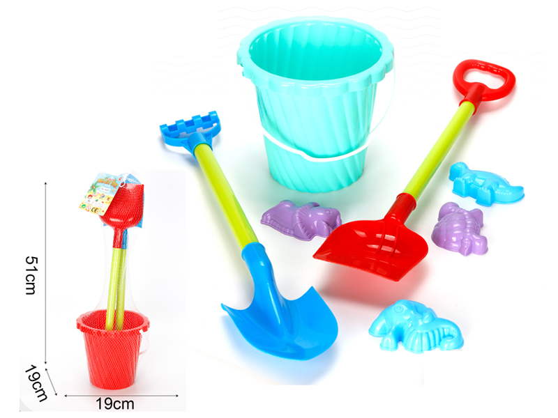 Beach Bucket Toy 7PCS