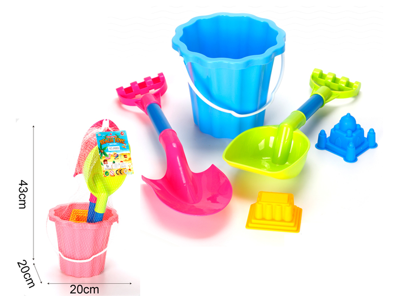 Beach Bucket Toy 5PCS