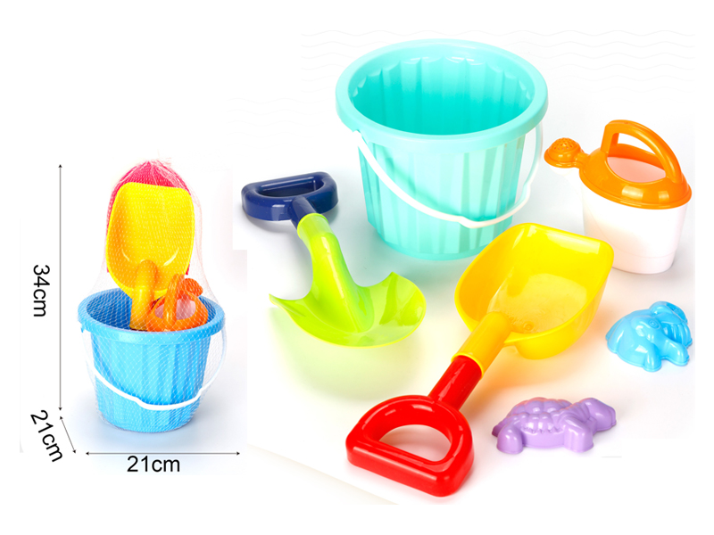 Beach Bucket Toy 6PCS