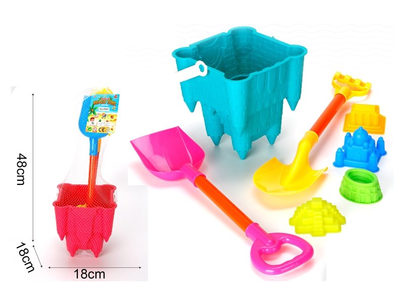 Beach Bucket Toy 7PCS
