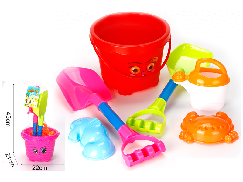Beach Bucket Toy 6PCS