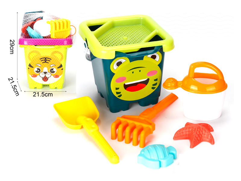 Beach Bucket Toy 7PCS