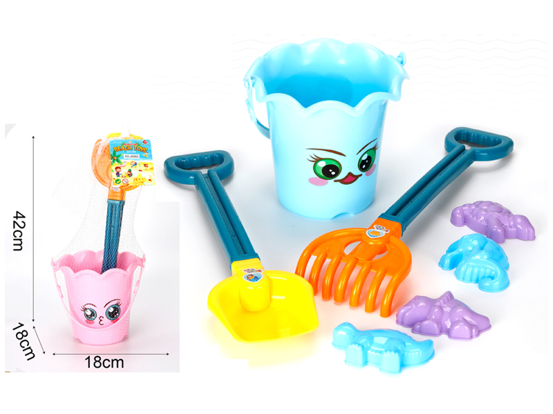 Beach Bucket Toy 7PCS