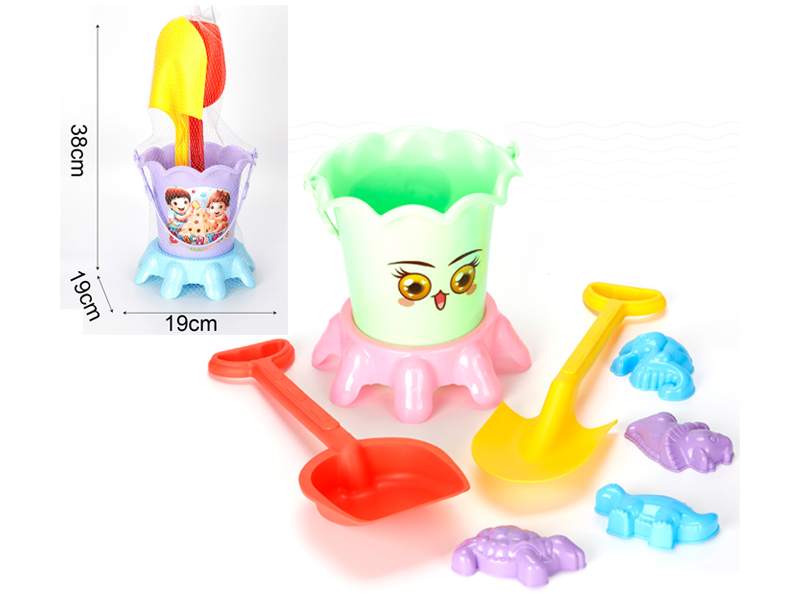 Beach Bucket Toy 8PCS