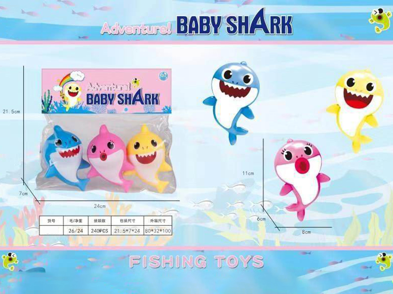 Vinyl Spray Water Baby Shark