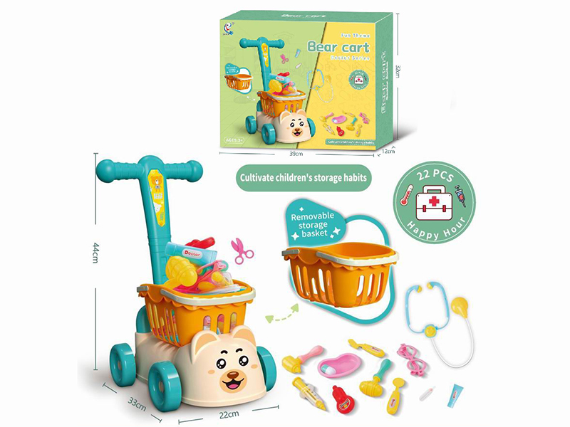 Bear Cart Doctor Set