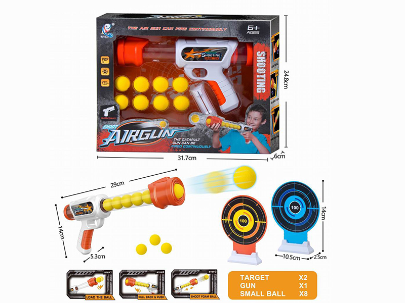 1 Air Gun + 2 Target