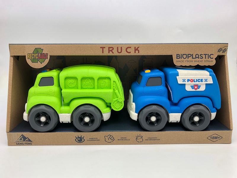 2PCS Slide Car With Light And Sound