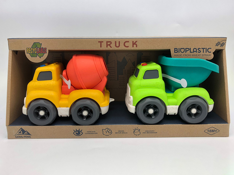 2PCS Slide Car With Light And Sound