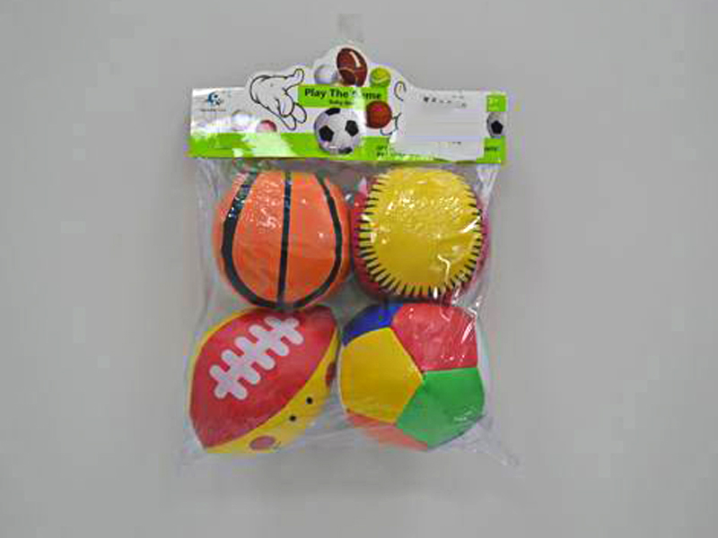 4PCS 3.5-Inch Ball Toy