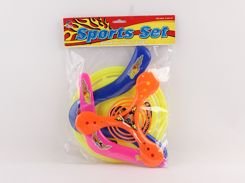 Boomerang Frisbee Sports Set