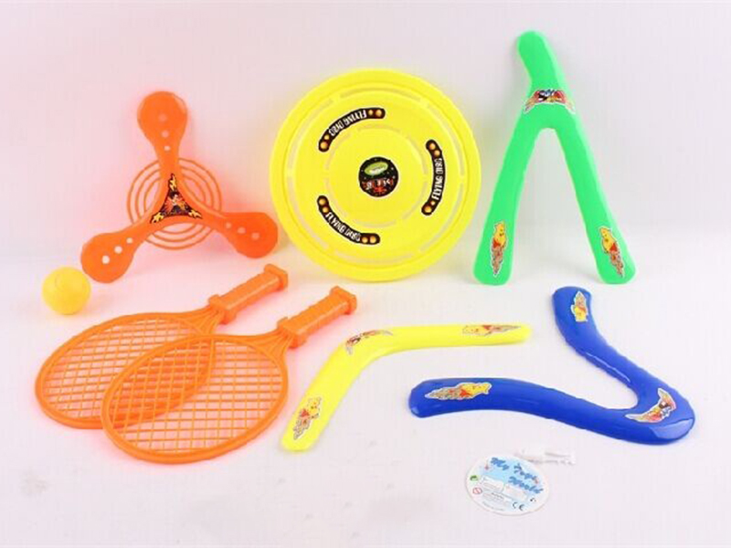 Boomerang Frisbee Racket Sports Set