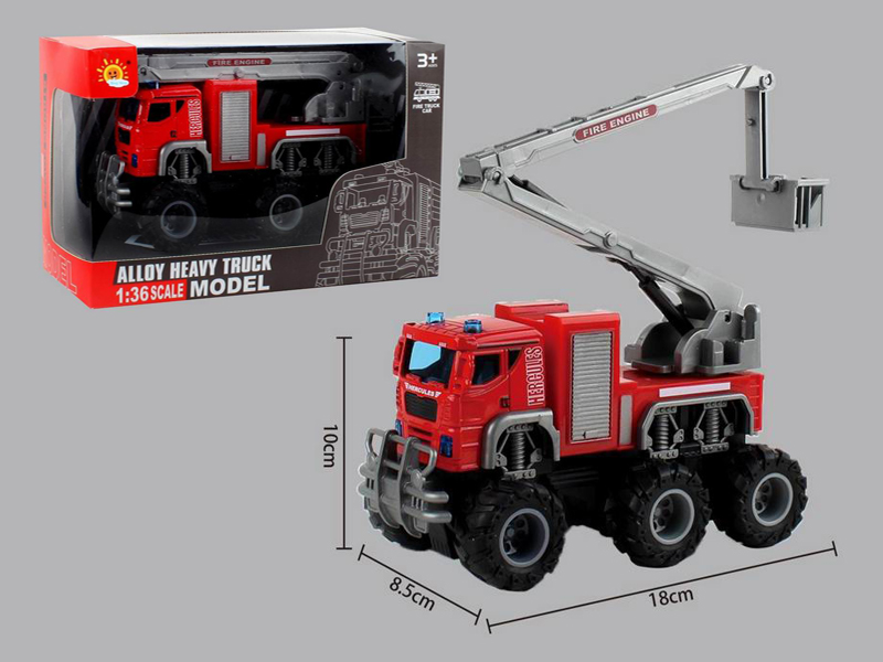 Alloy Dual Friction Off Road Fire Truck (Rescue Vehicle)