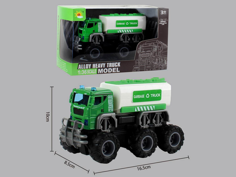 Alloy Dual Friction Off Road Sanitation Vehicle(Cleaning Car)