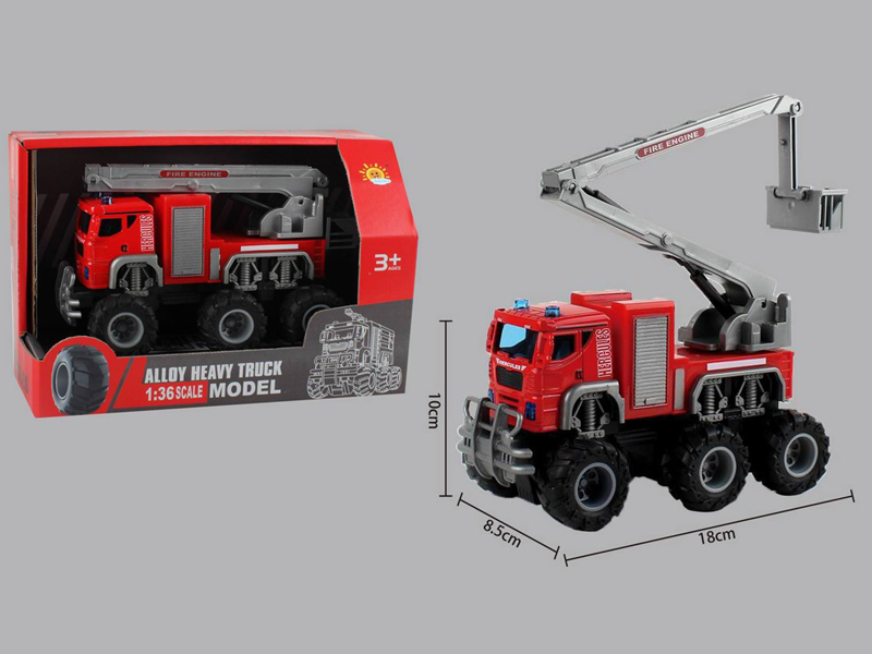 Alloy Dual Friction Off Road Fire Truck (Rescue Vehicle)