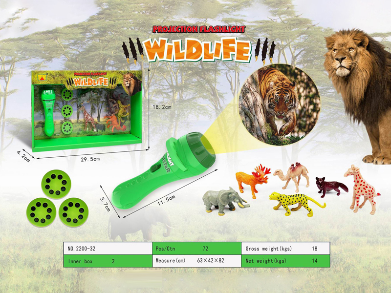 Projection Cartoon Flashlight