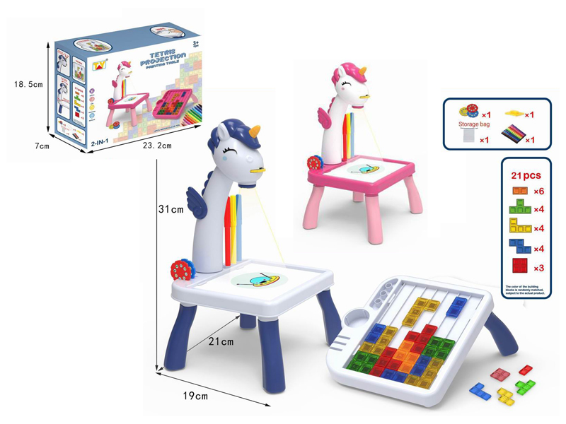 Learning Table With Projection (Big Unicorn)