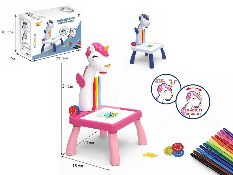 Learning Table With Projection (Big Unicorn)