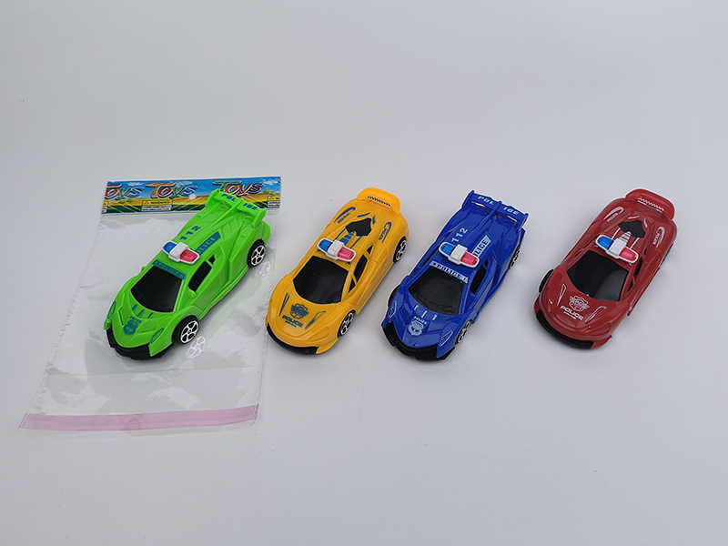 Pull Back Police Car 1pcs