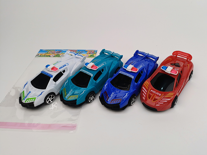 Pull Back Police Car 1pcs