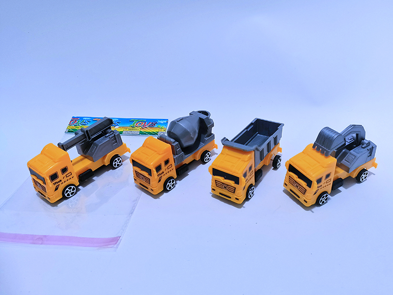 Pull Back Engineering Truck 1pcs