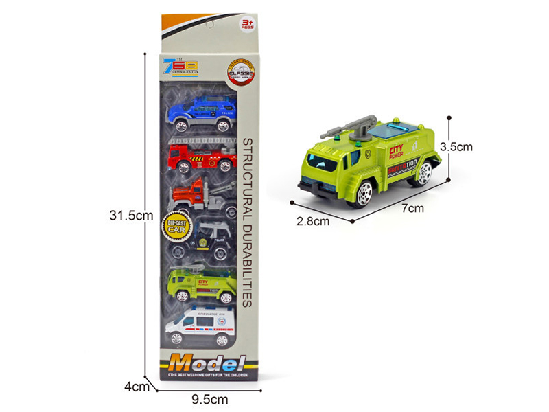 Slide Alloy City Off-Road Vehicle